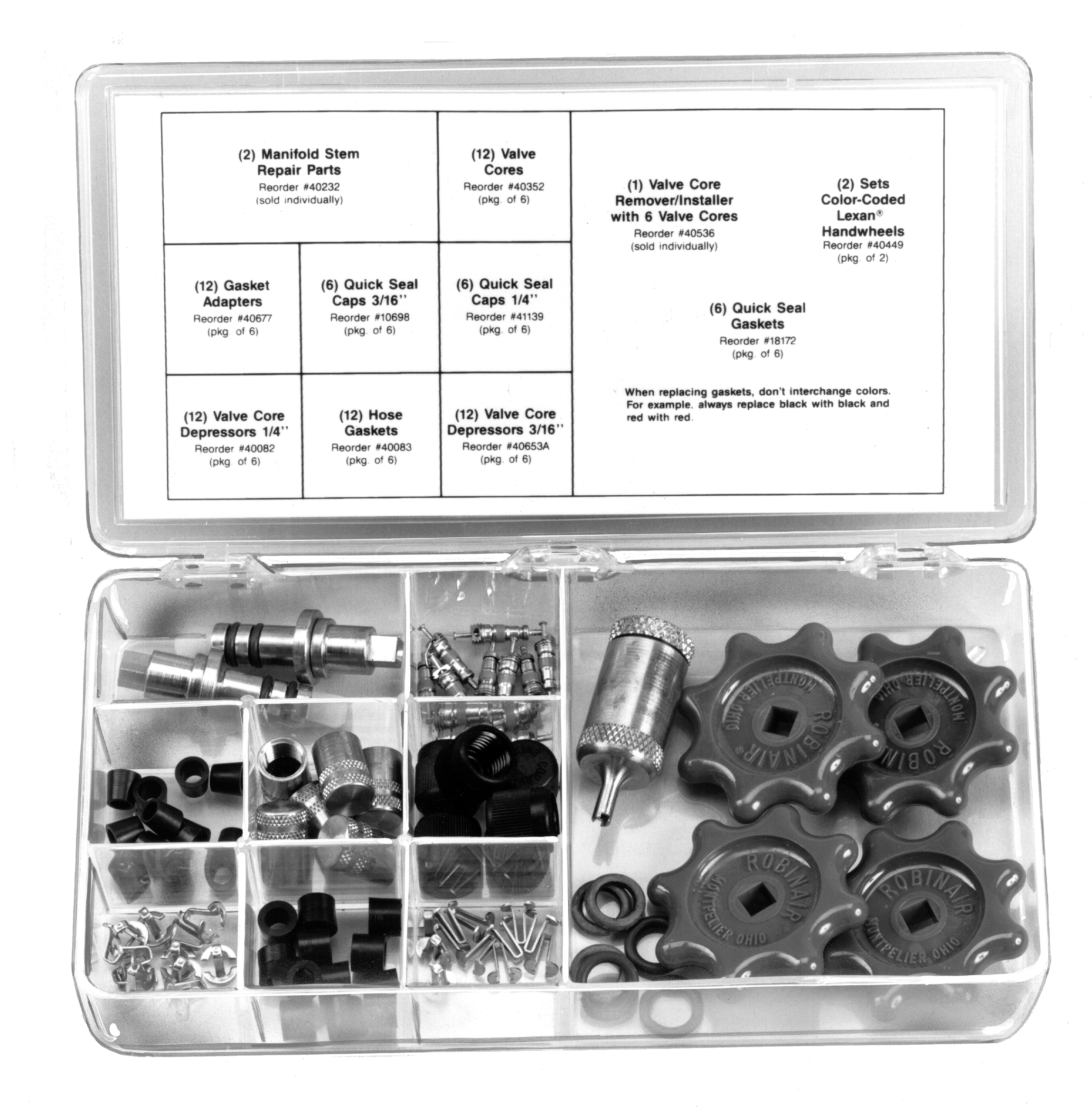 HVAC Replacement Parts Kit OTC Tools