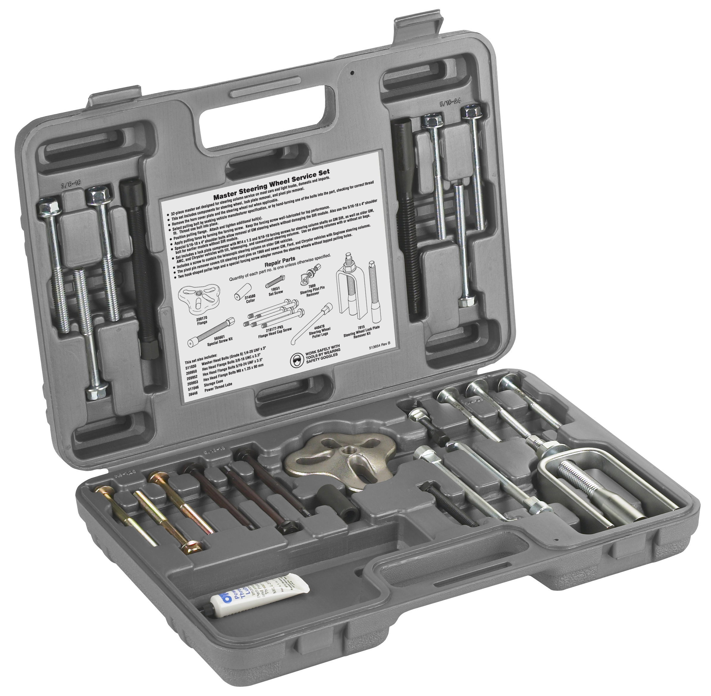 Master Steering Wheel Service Set OTC Tools
