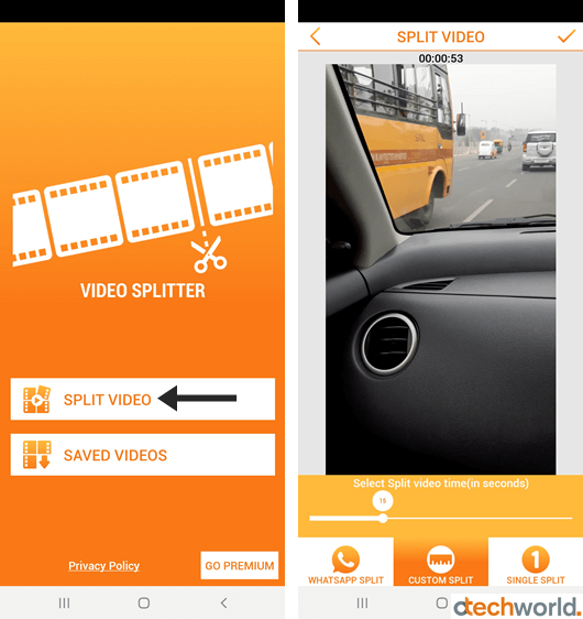 Best Video Splitter for WhatsApp Status oTechWorld