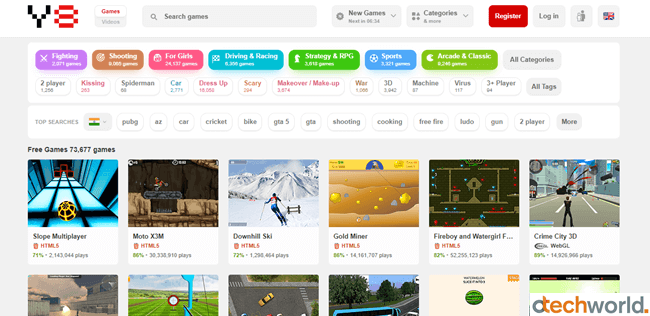 Top 30 Best Online Game Websites In 2022 - Otechworld