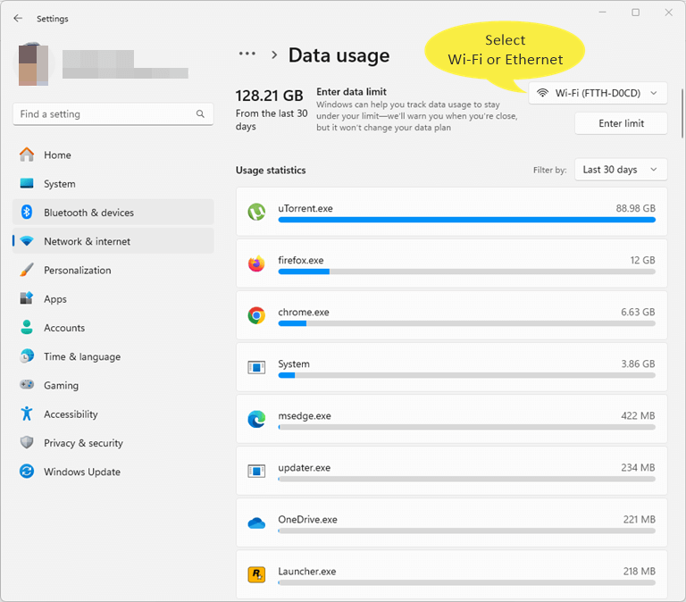How to Turn off Background Data Usage in Windows 11 oTechWorld