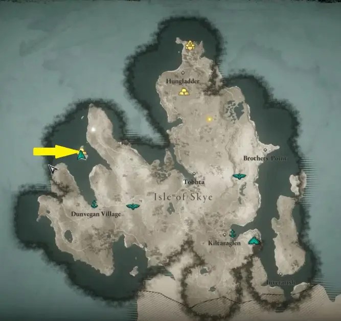 Assassin's Creed Valhalla Остров Скай — сокровища и тайны