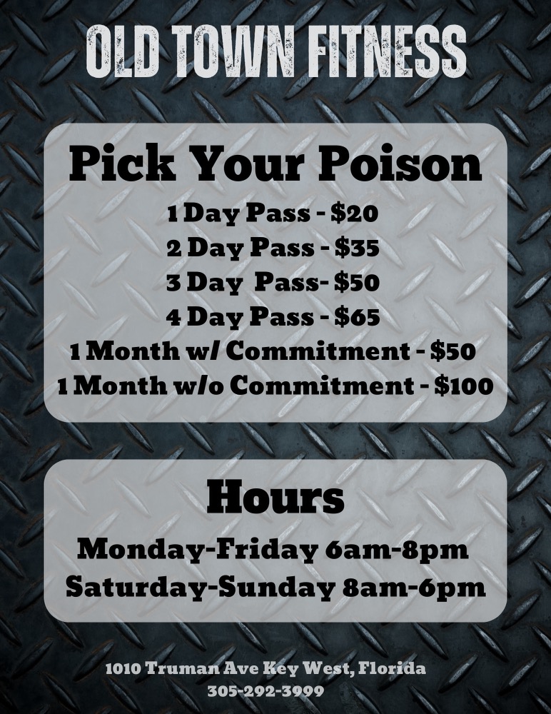 Old Town Fitness, Key West Key West FLA