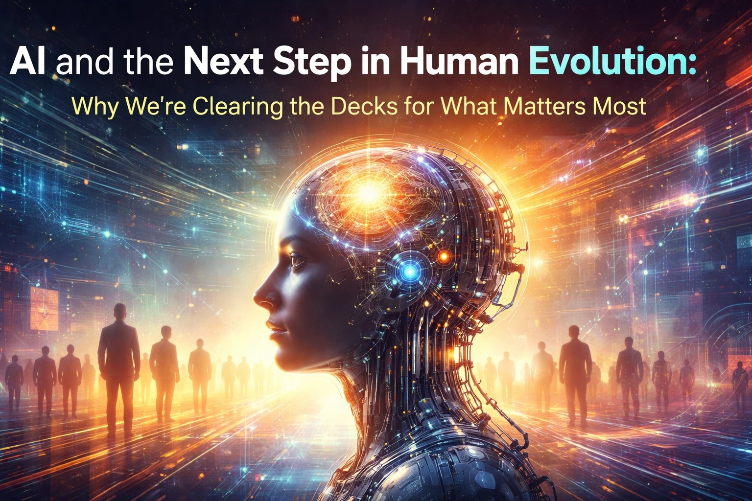 AI and the Next Step in Human Evolution Why We're Clearing the Decks