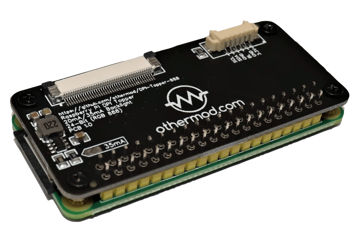 Raspberry Pi DPI Topper for 40Pin LCD (24Bit RGB 888 Version) othermod