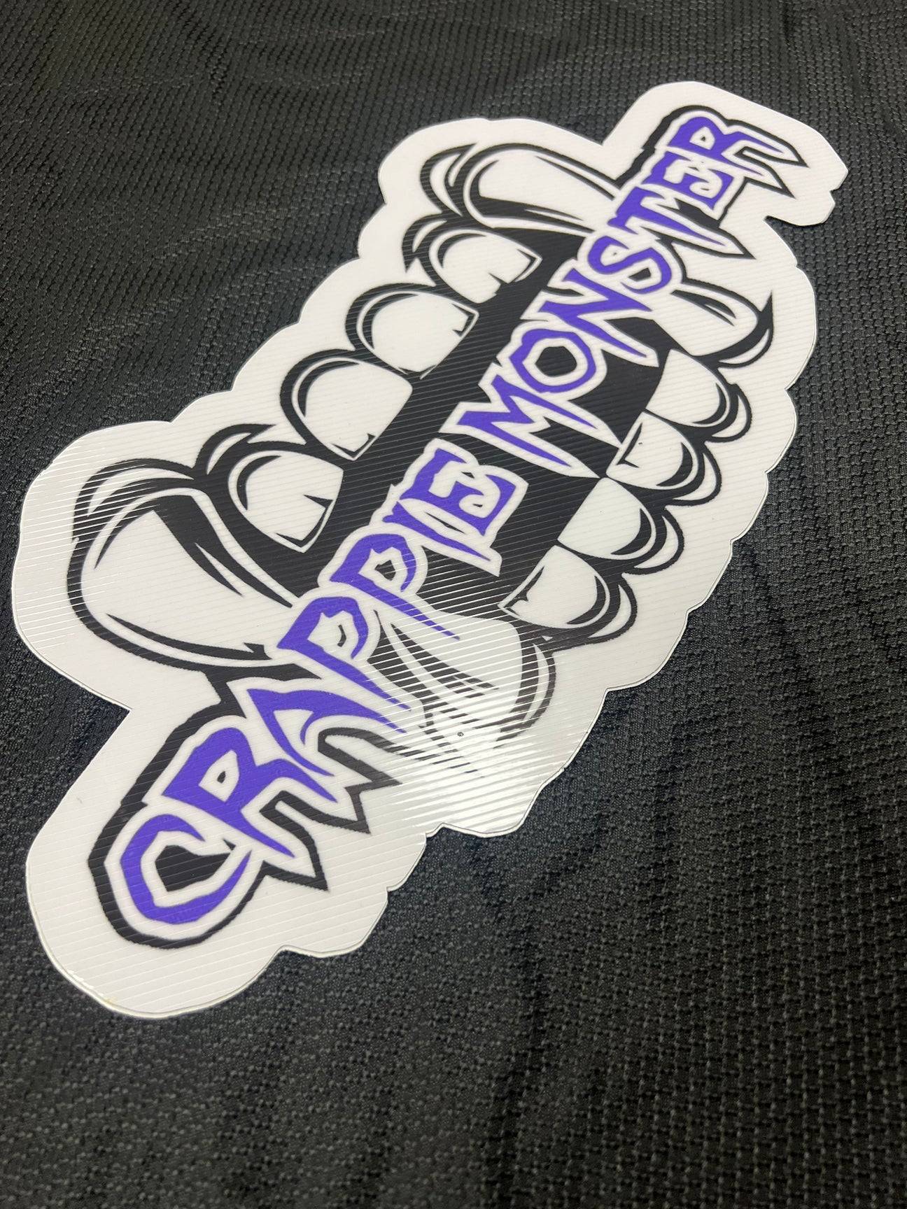 Carpet Decal OTH Fishing Home of Crappie Monster