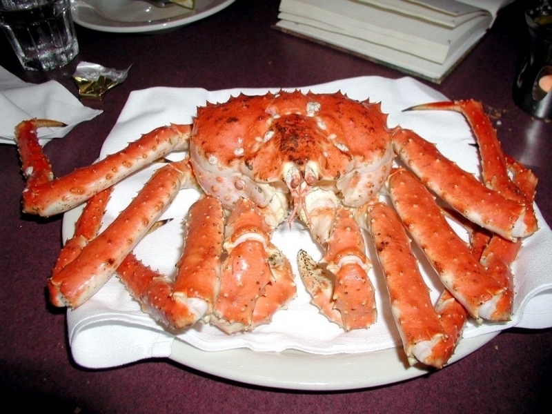 King Crab "OCEAN TREASURES" Memorial Library