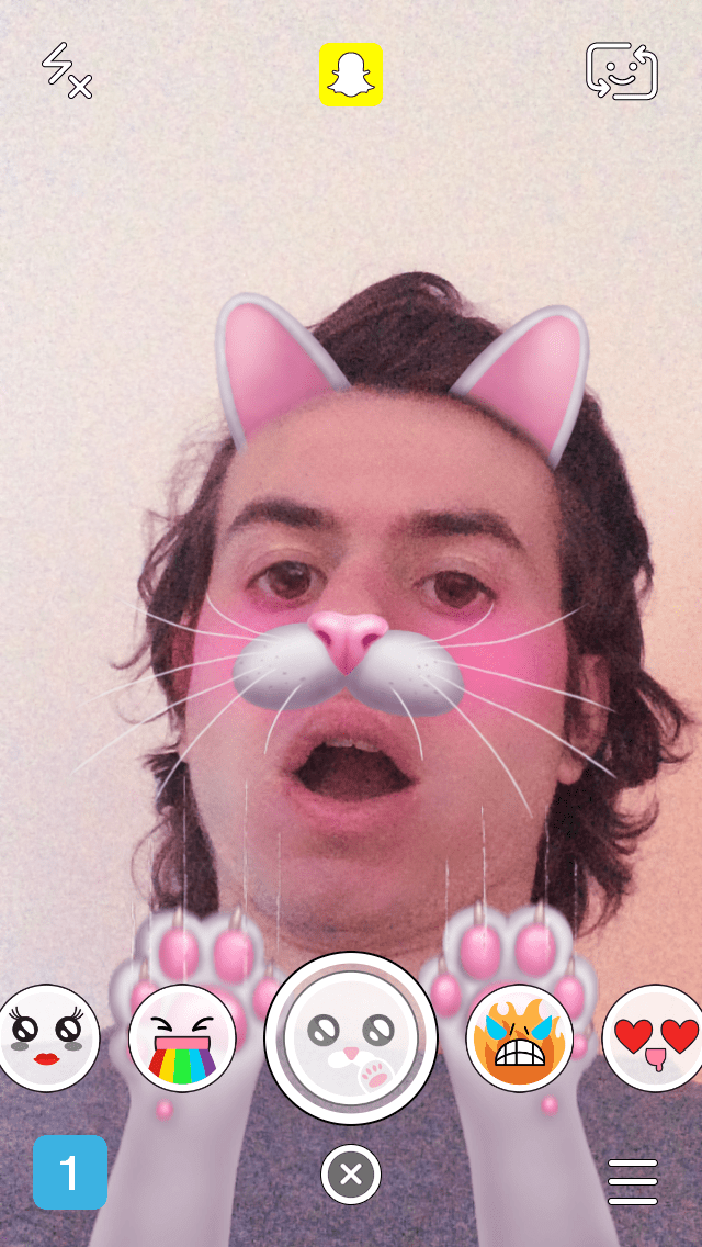 snapchat lenses pink cat snapchat lens OTLSM