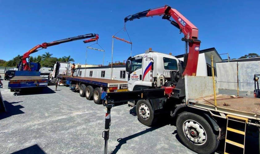 Benefits of Crane Trucks Hire in The Building and Construction Industry