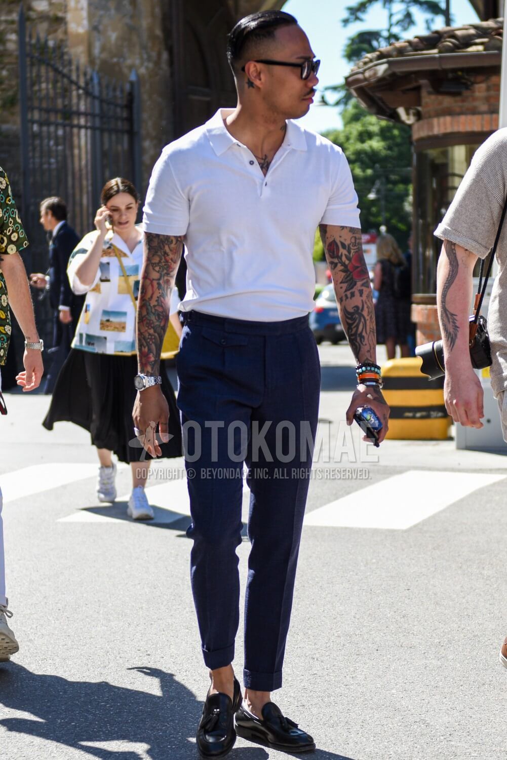 Polo shirt x slacks coordinate special! Introducing classic summer
