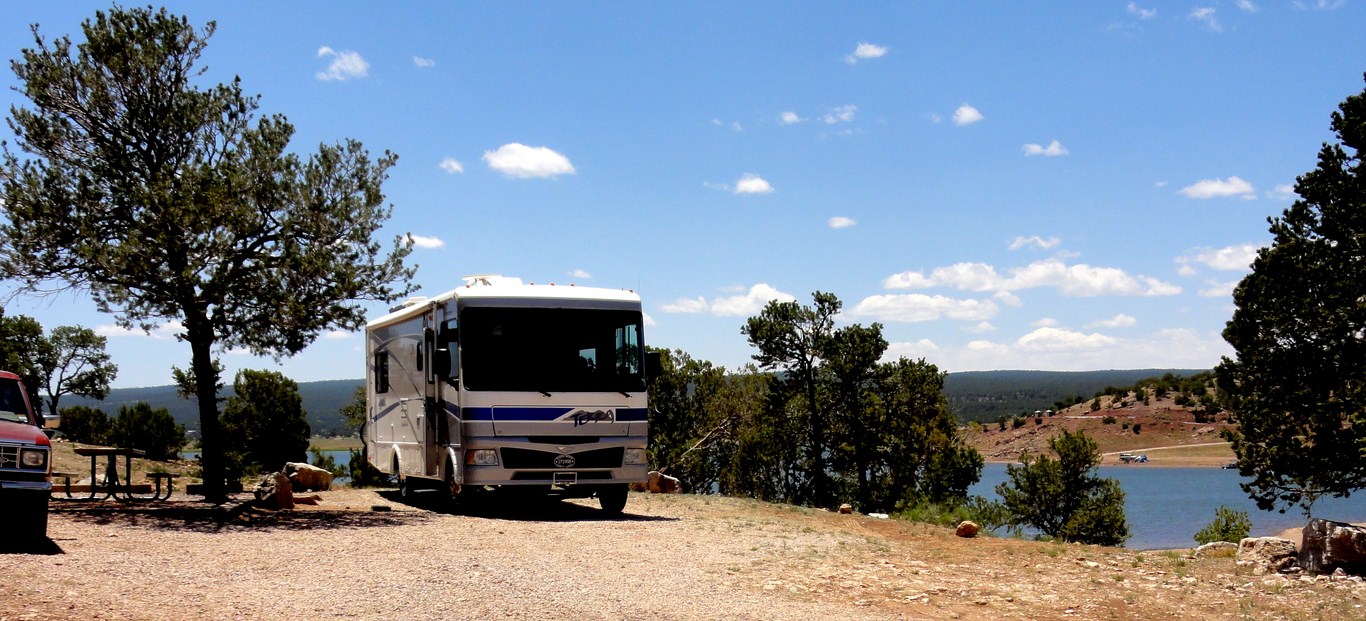 Bluewater State Park, Prewitt, New Mexico… Ramblin' Man Fulltime RV