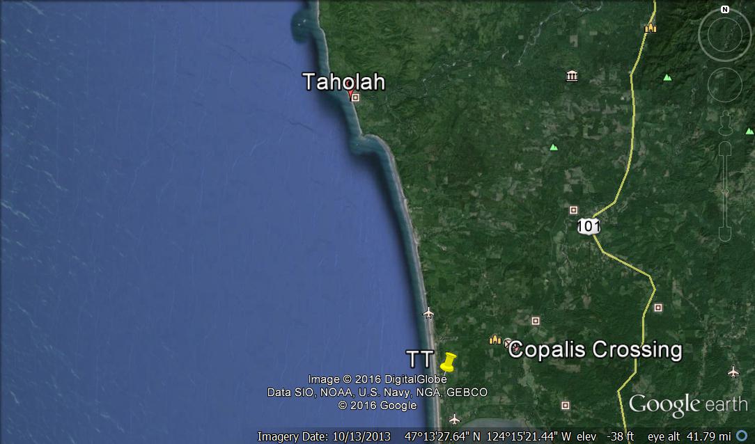 Along Coastal Highway 109 Washington Ramblin' Man Fulltime RV Life