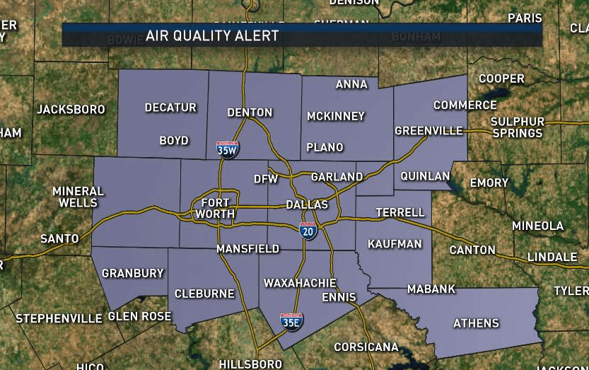 Tough to Breathe? Here’s What’s Bothering You NBC 5 DallasFort Worth