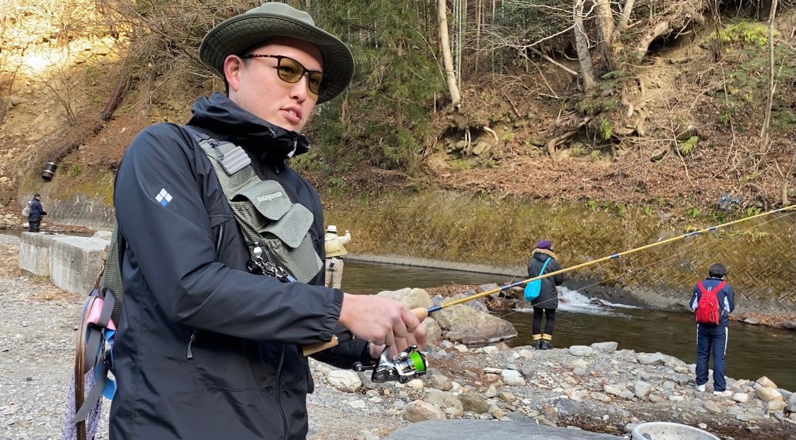 奈良子釣りセンター🎣 で釣り体験 大月ラボ