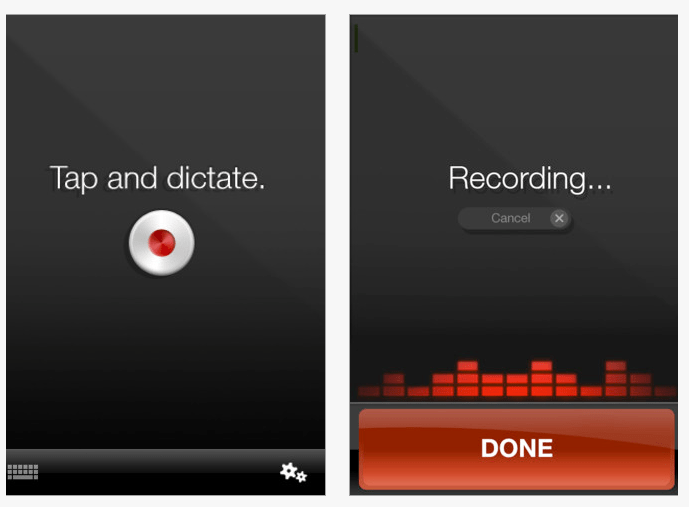 Dragon Dictation App OT's with Apps & Technology