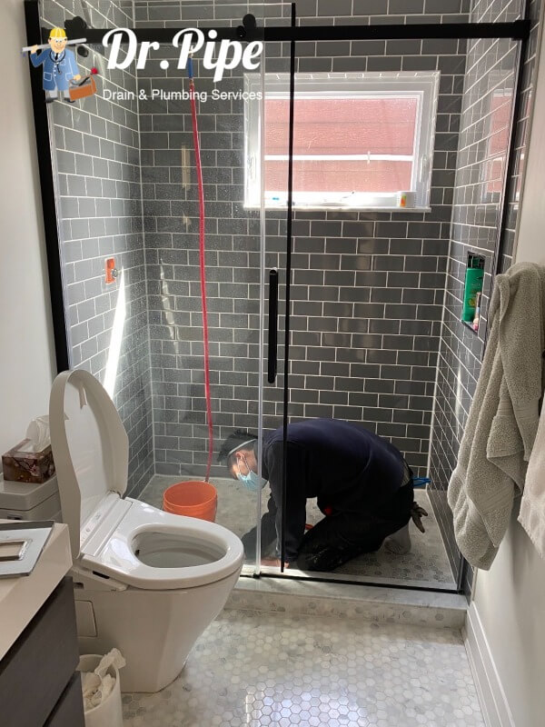 Full Shower Functionality Test Dr.Pipe Drain and Plumbing Ottawa