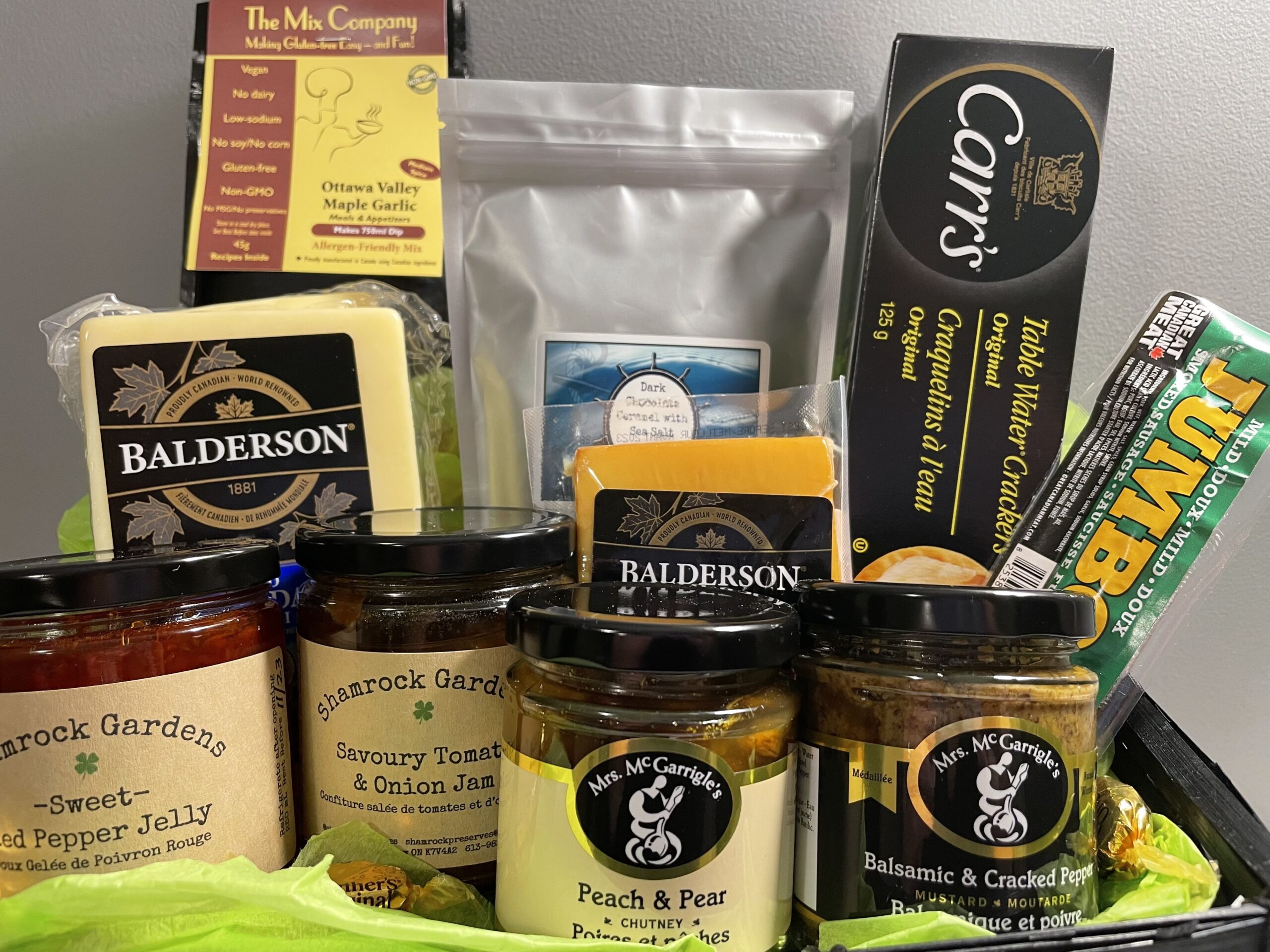 THE CHARTERURIE BOARD MIX BASKET Ottawa Valley Gift Baskets