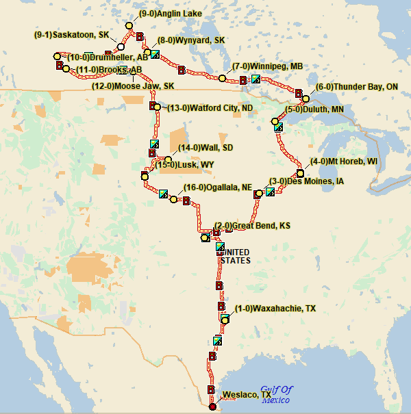 Moose Jaw Saskatchewan Canada Map