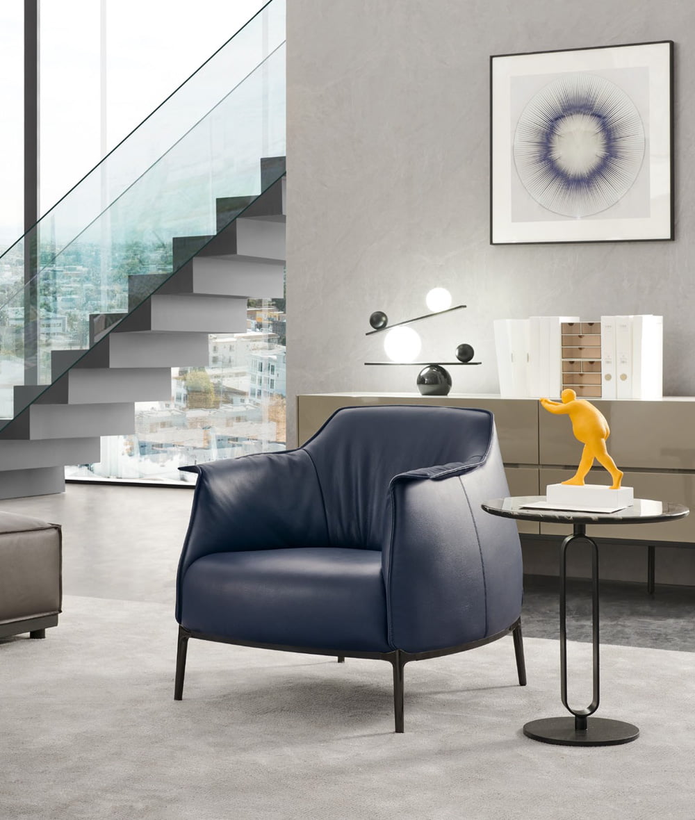 Comfortable Single Seater Sofa Ottimo Furniture