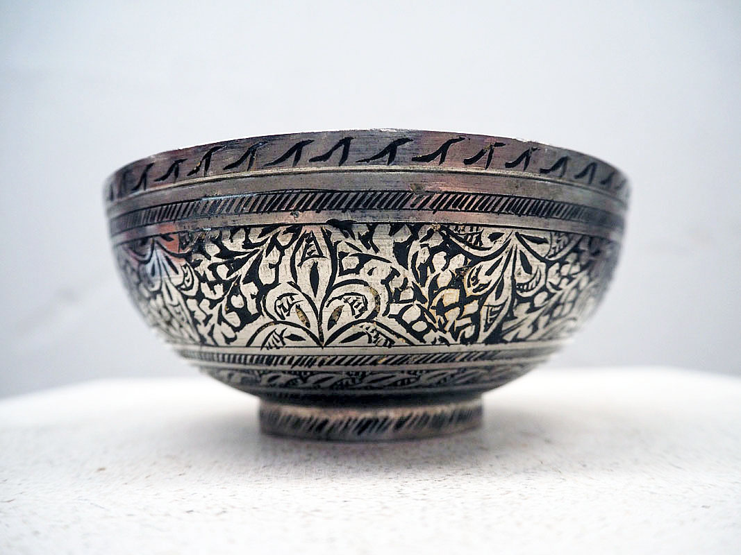 M209 Hamam engraved bowl Ottoman Empire