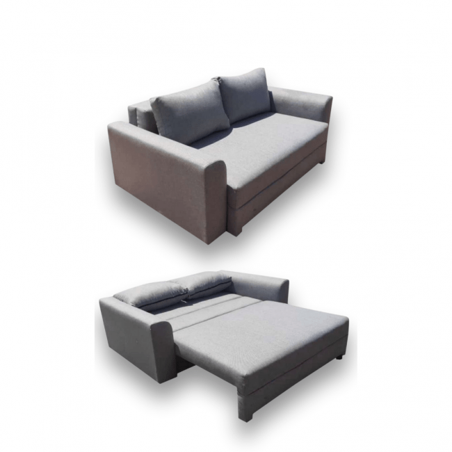 Dual Sleeper Couch Ottoman Home Décor
