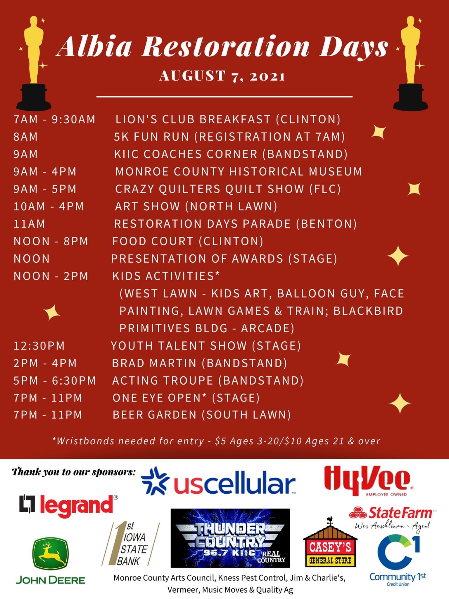 Albia Restoration Days Ottumwa Radio