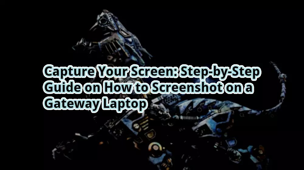 Capture Your Screen StepbyStep Guide on How to Screenshot on a