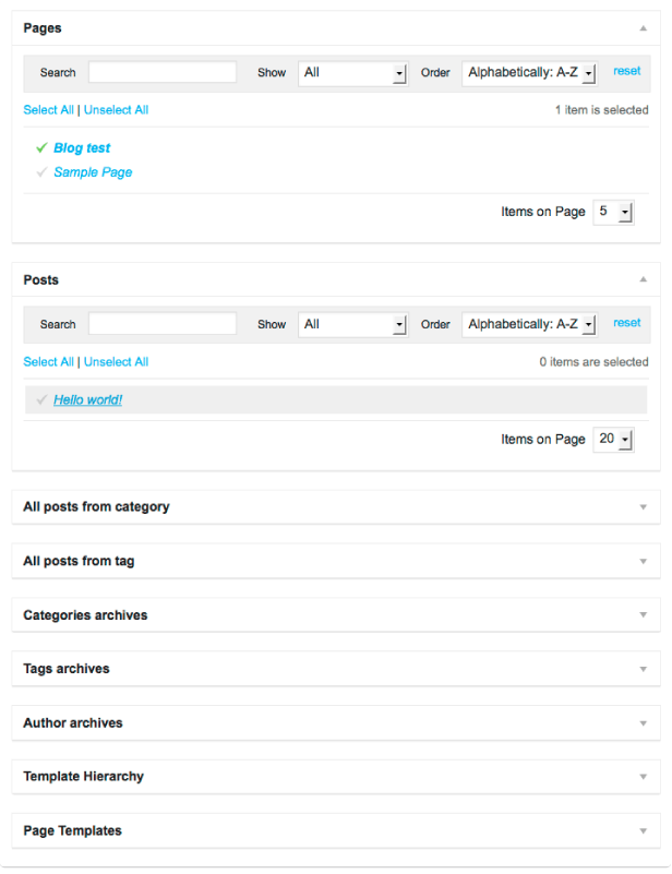 » Sidebar Widget Manager Premium WordPress Themes, Site Templaes, WordPress Plugins