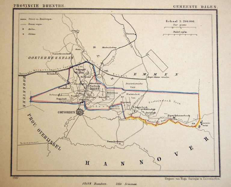 Dalen Nederland Kaartik Gor Dalen Oude Kaarten