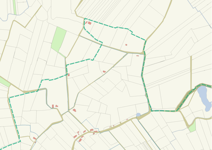 Oude kaarten Oud Gastel