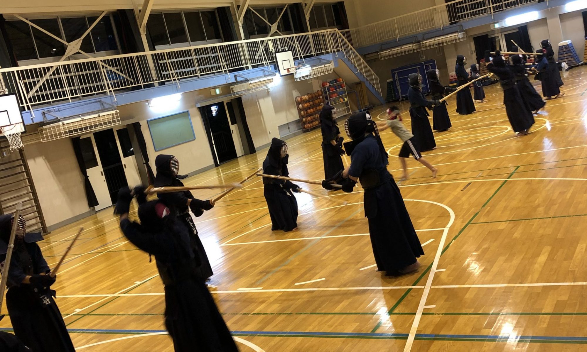 足立 扇剣道教室 剣道がんばろう！
