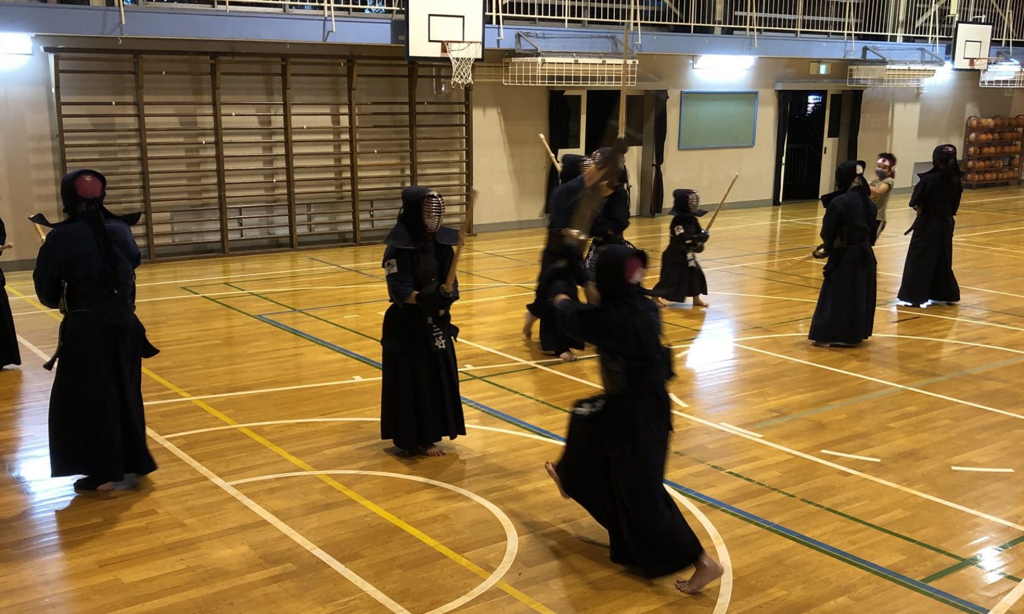 足立 扇剣道教室 剣道がんばろう！