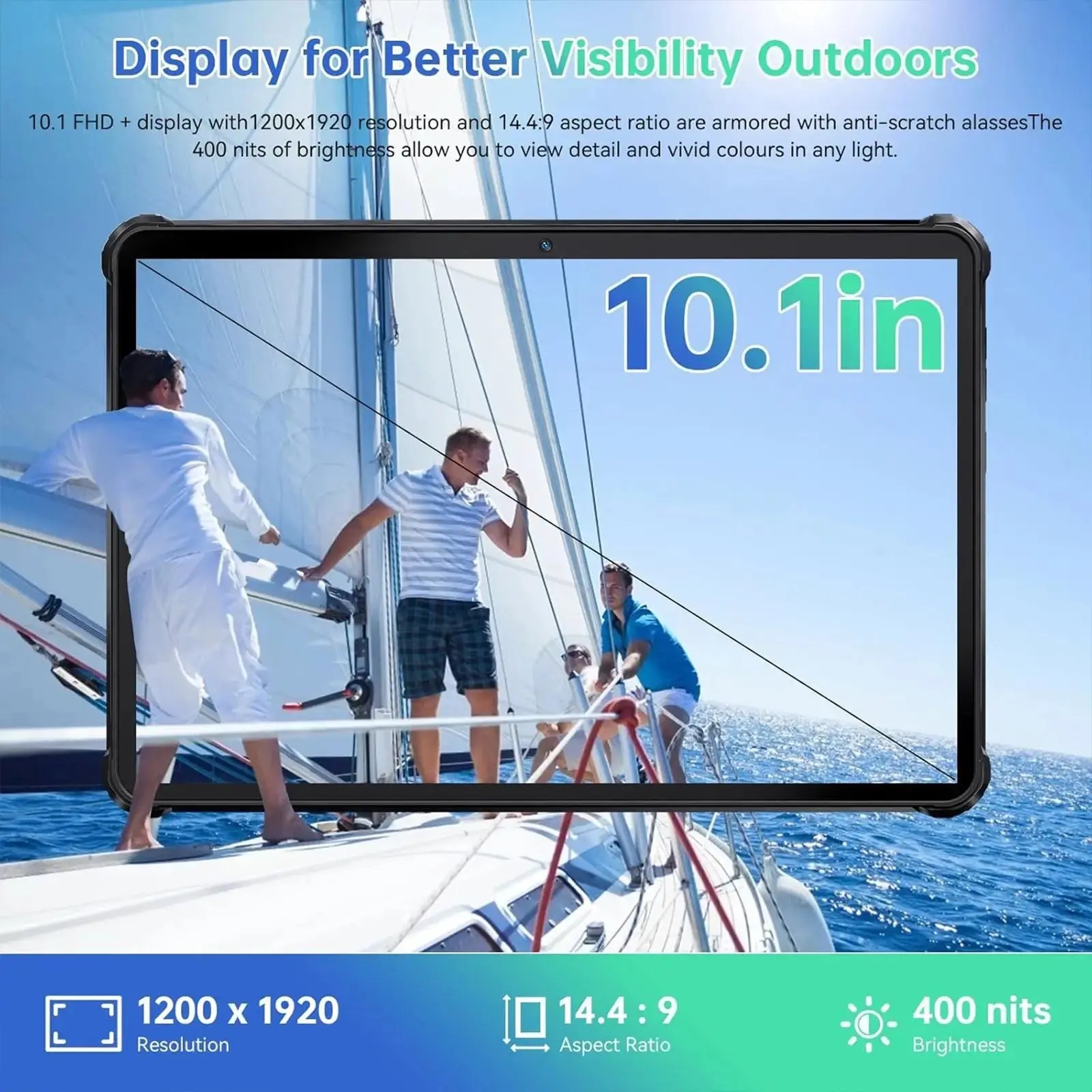 Oukitel RT6 10inch 33W Fast Charge 20000mAh Battery Android 13 Outdoo