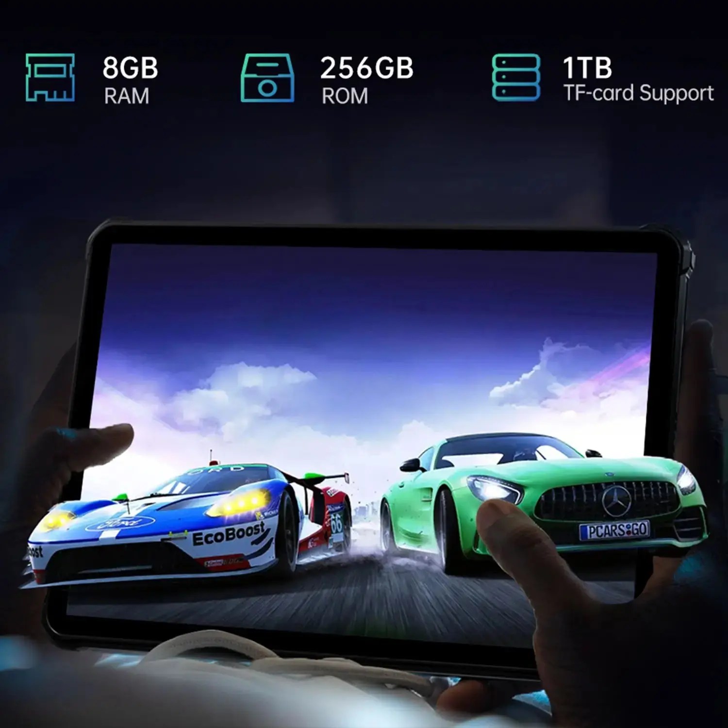 Oukitel RT6 10inch 33W Fast Charge 20000mAh Battery Android 13 Outdoo