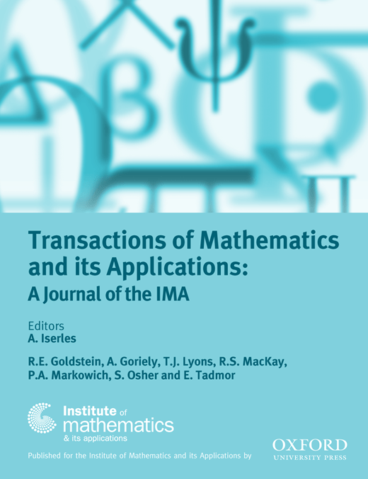 IMA Journal of Applied Mathematics Oxford Academic