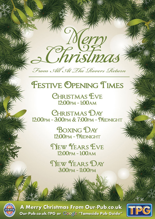 The Festive AdPack Advertise Your Christmas & New Years Eve