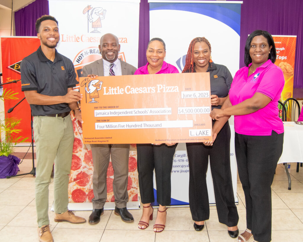 Little Caesars Jamaica pumps J4.5 million into prep school sports
