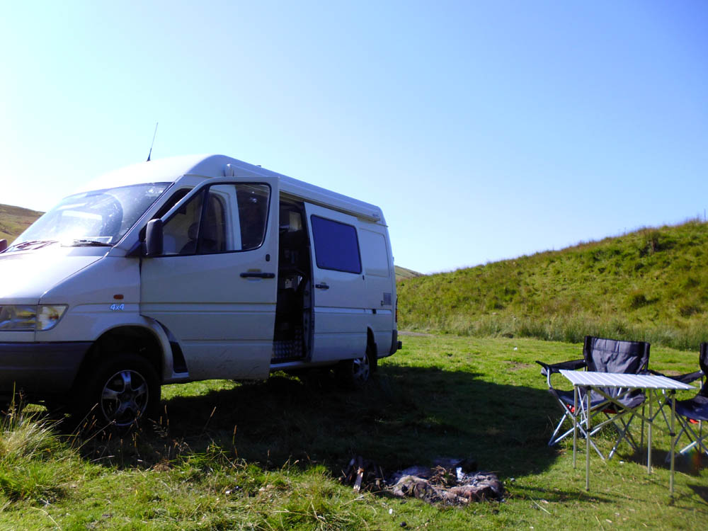 Kielder Forest Wild Camping Our AdVANture