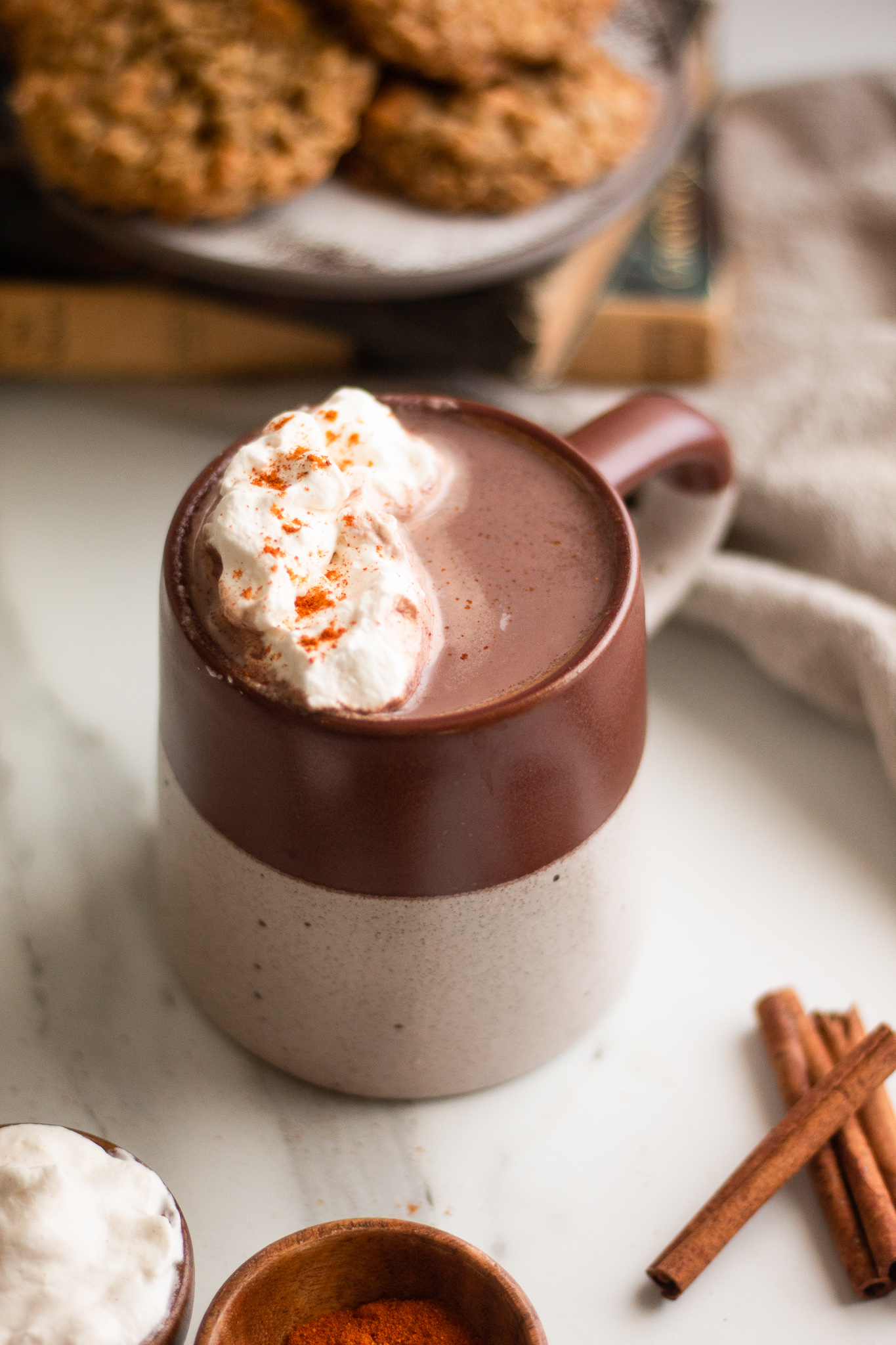 Spicy Mexican Hot Chocolate Our Balanced Bowl