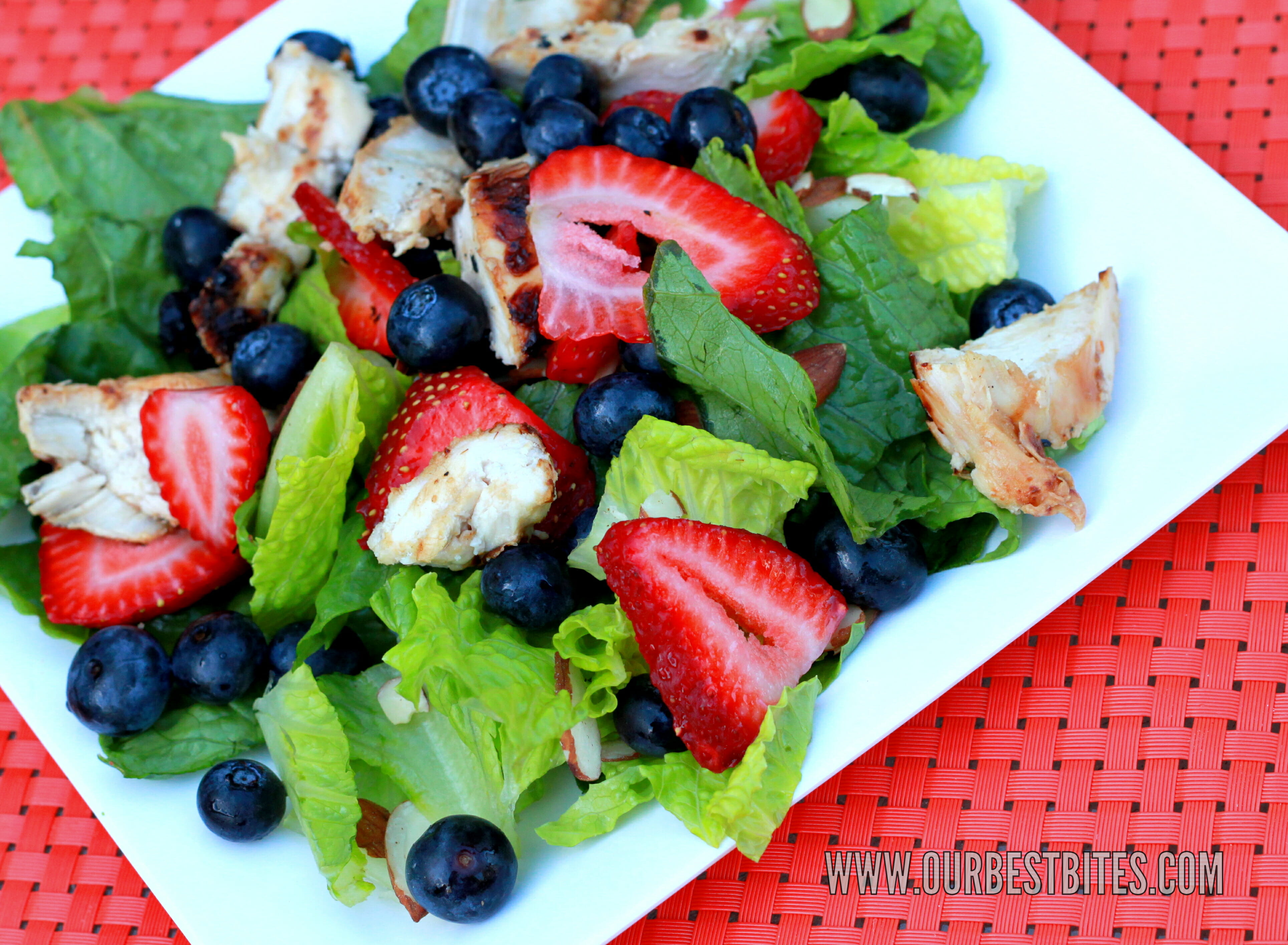 Grilled Chicken & Berry Salad Our Best Bites