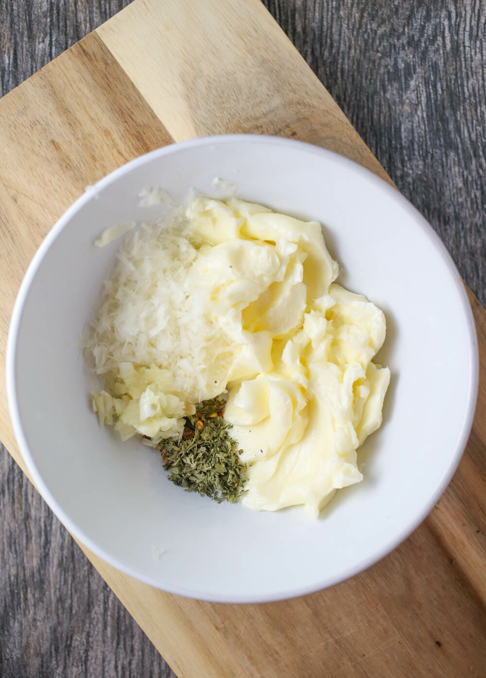 Garlic Parmesan Compound Butter