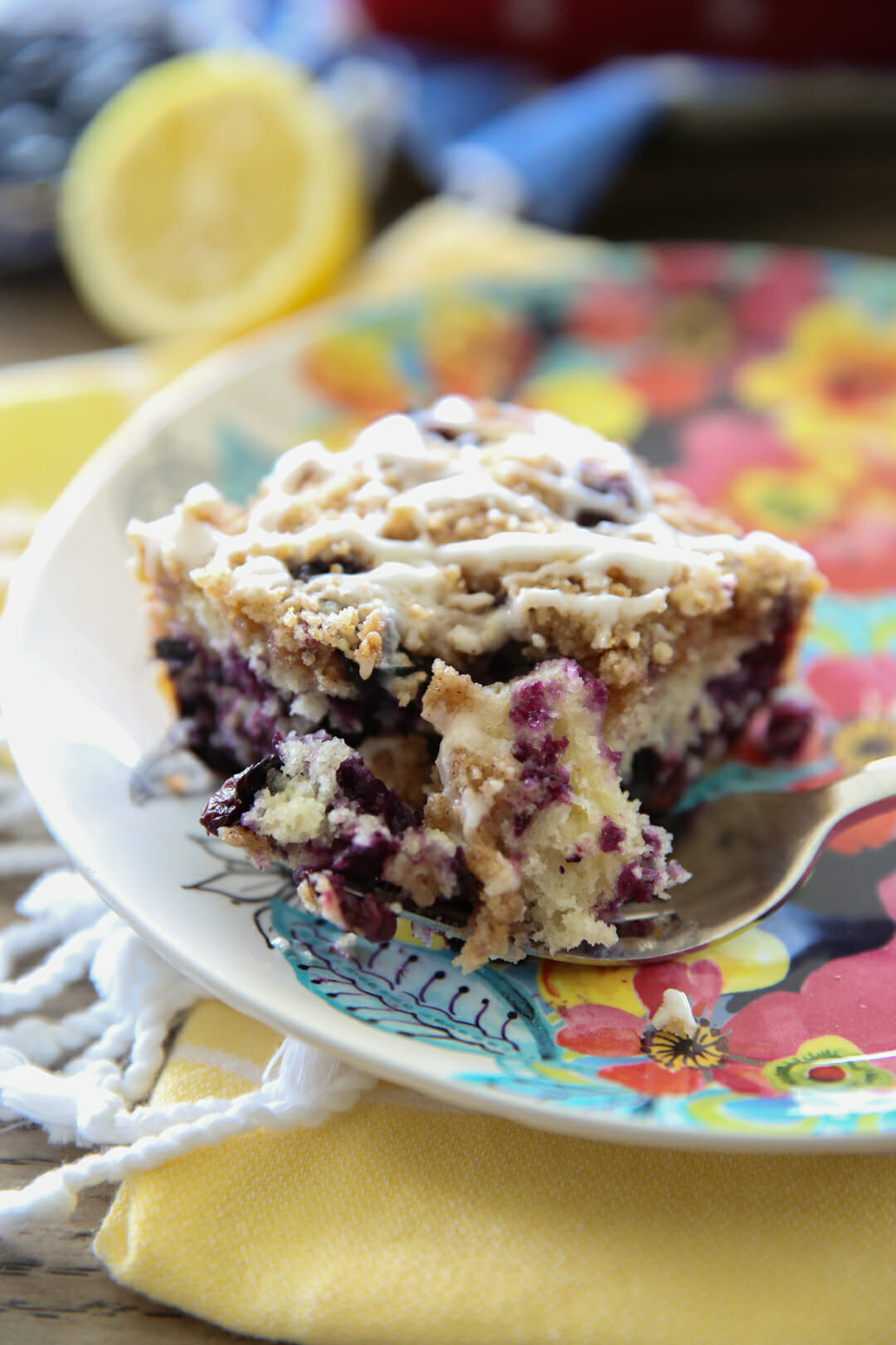 LemonBlueberry Streusel Coffee Cake Our Best Bites