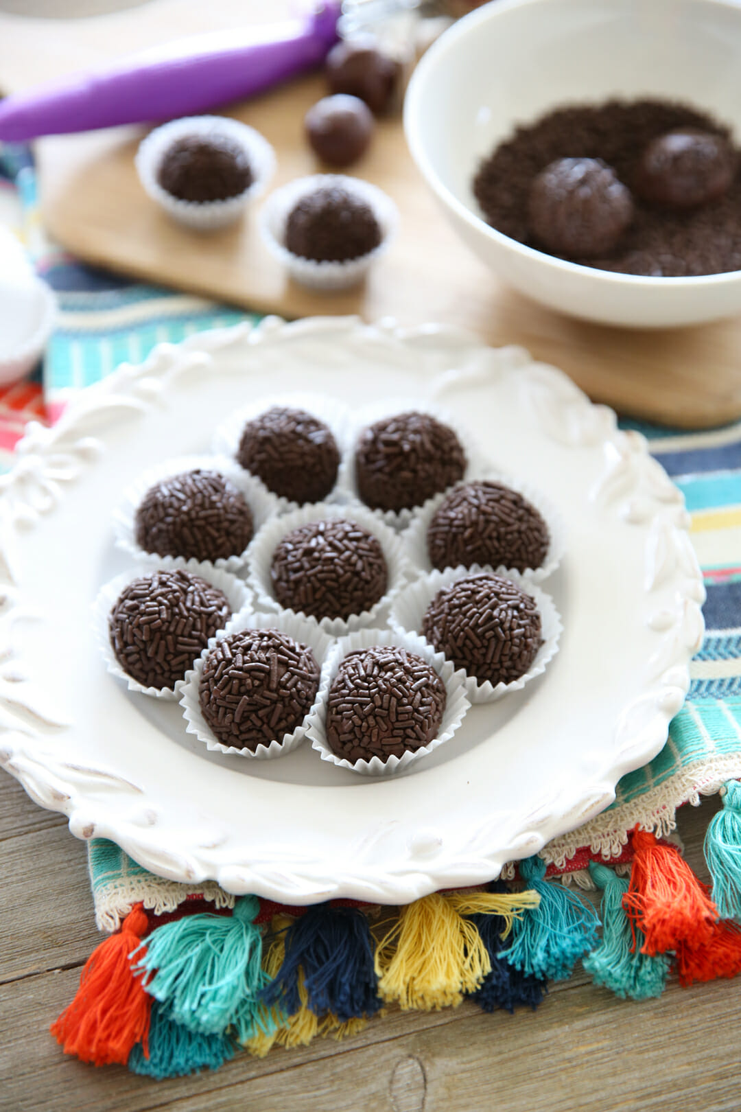 Brazilian Brigadeiros (3Ingredient Fudge Balls) Our Best Bites