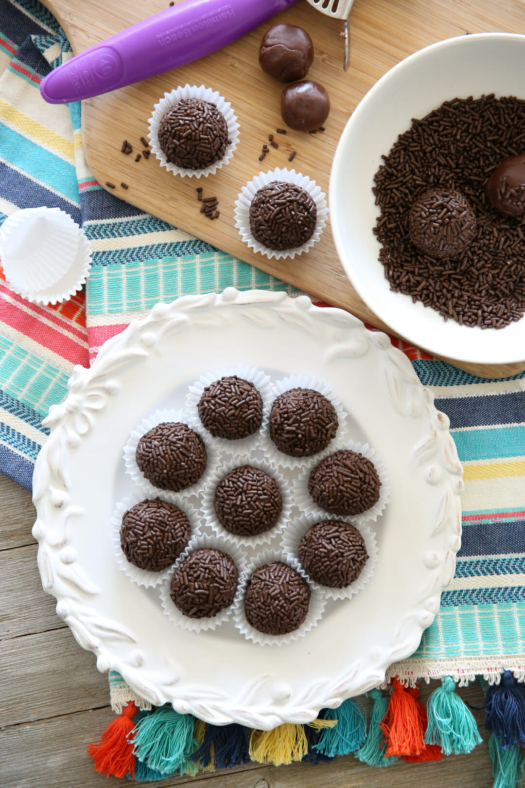 Brazilian Brigadeiros (3Ingredient Fudge Balls) Our Best Bites