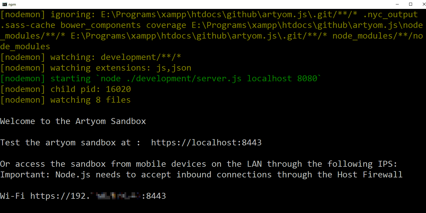How to use the Artyom.js Sandbox on LANConnected Devices Our Code World