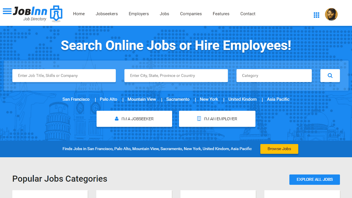 Top 15 Best premium Jobs Portal HTML templates Our Code World