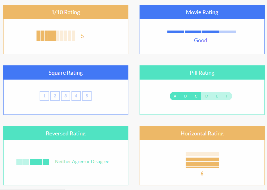 Top 7 Best jQuery & JavaScript Star Rating Plugins Our