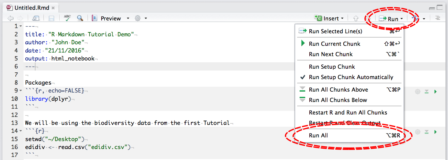 Getting Started with R Markdown
