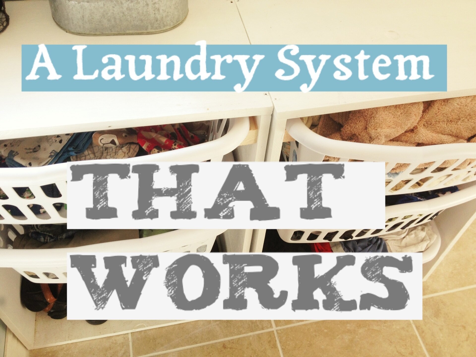 The Best Laundry System EVER Our Cone Zone