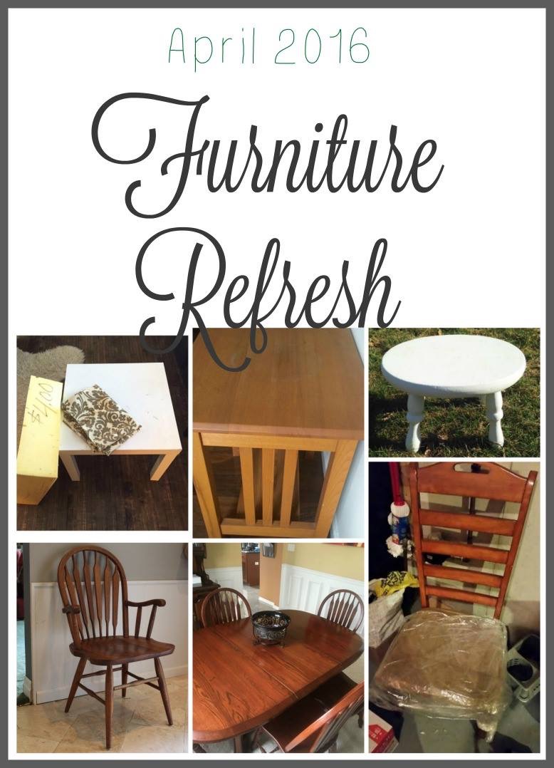 April Furniture Refresh ChallengeI Love Broadway Table Our Crafty Mom